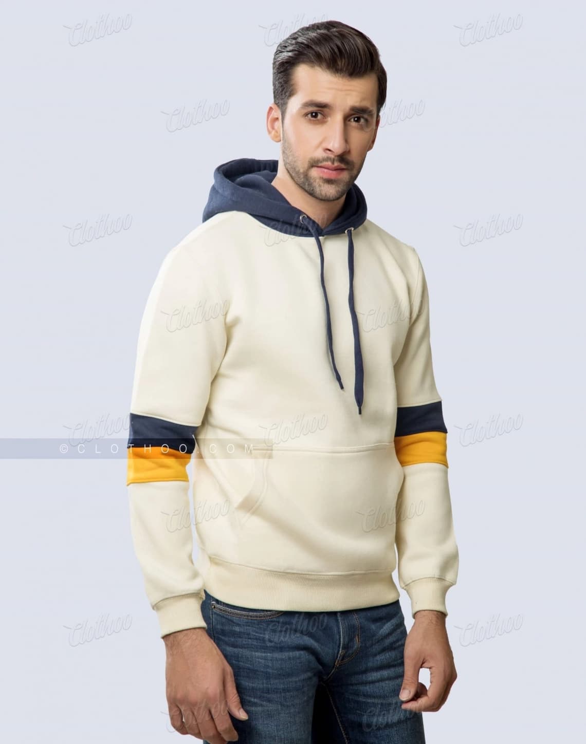 2_custom-pullover-fleece-hoodie-with-sleeves-stripes-Front-Side_retina.webp